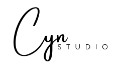 Logo van CynStudio in het zwart zonder achtegrond